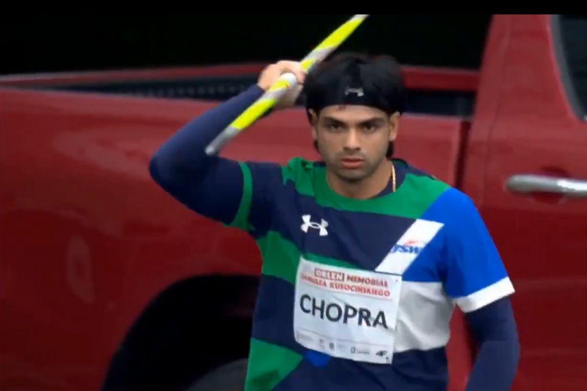 Neeraj Chopra threw his javelin at a distance of 84.14 metres to come in 2nd at the Janusz Kusocinski Memorial Meet in Poland, on Friday