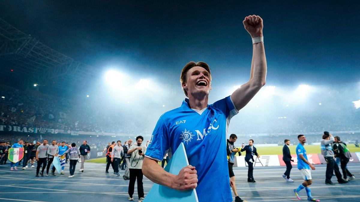 Napoli's Scotland midfielder Scott McTominay has been vital for Napoli, scoring 12 goals and providing six assists in 34 Serie A league matches.