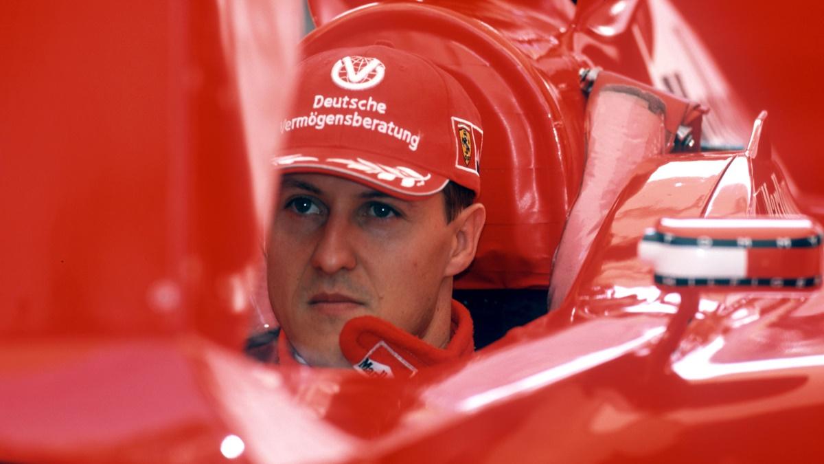 Mercedes Ferrari’s German Formula One driver Michael Schumacher at the Monaco Grand Prix in Monte Carlo, May 27, 2001. 