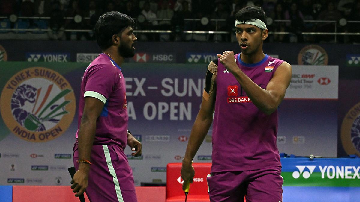 India's Satwiksairaj Rankireddy and Chirag Shetty