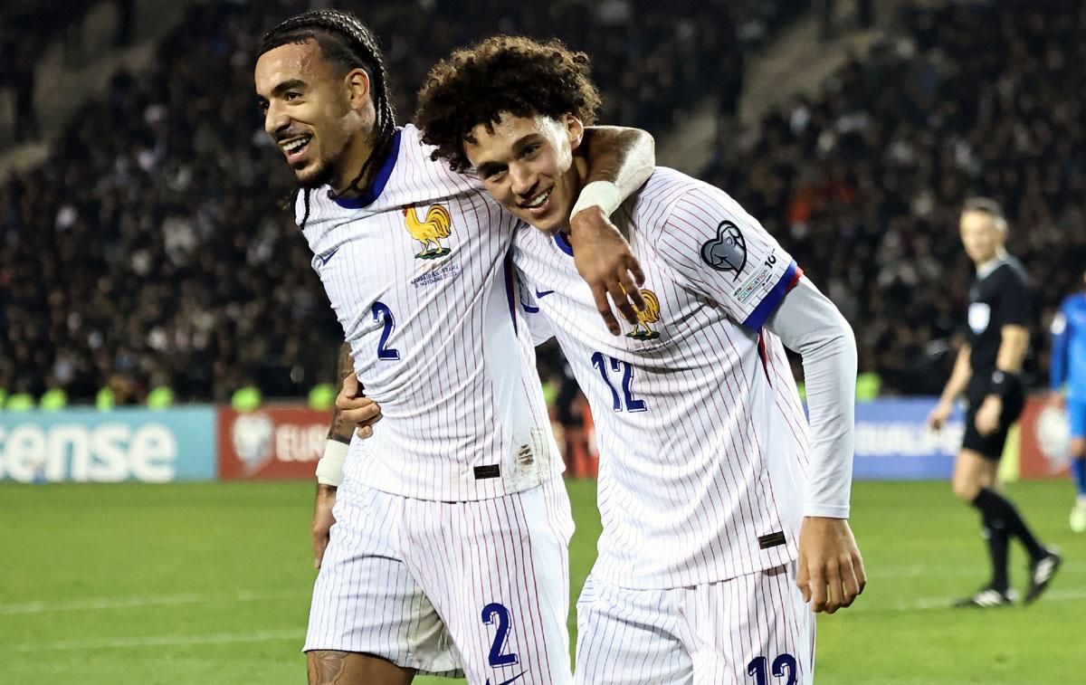 France's players celebrate France's players celebrate
