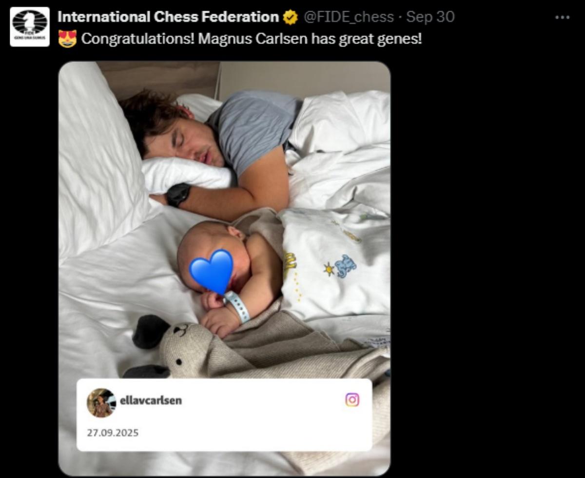 Magnus Carlsen of Norway