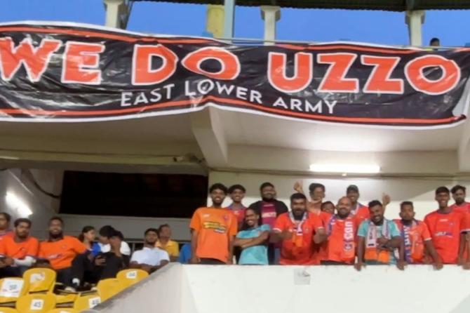 FC Goa Fan Club was fined for violating Asian Football Confederation's disciplinary code