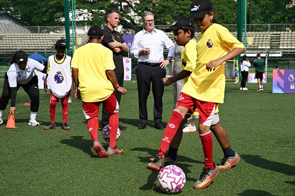 British Prime Minister Sir Keir Starmer