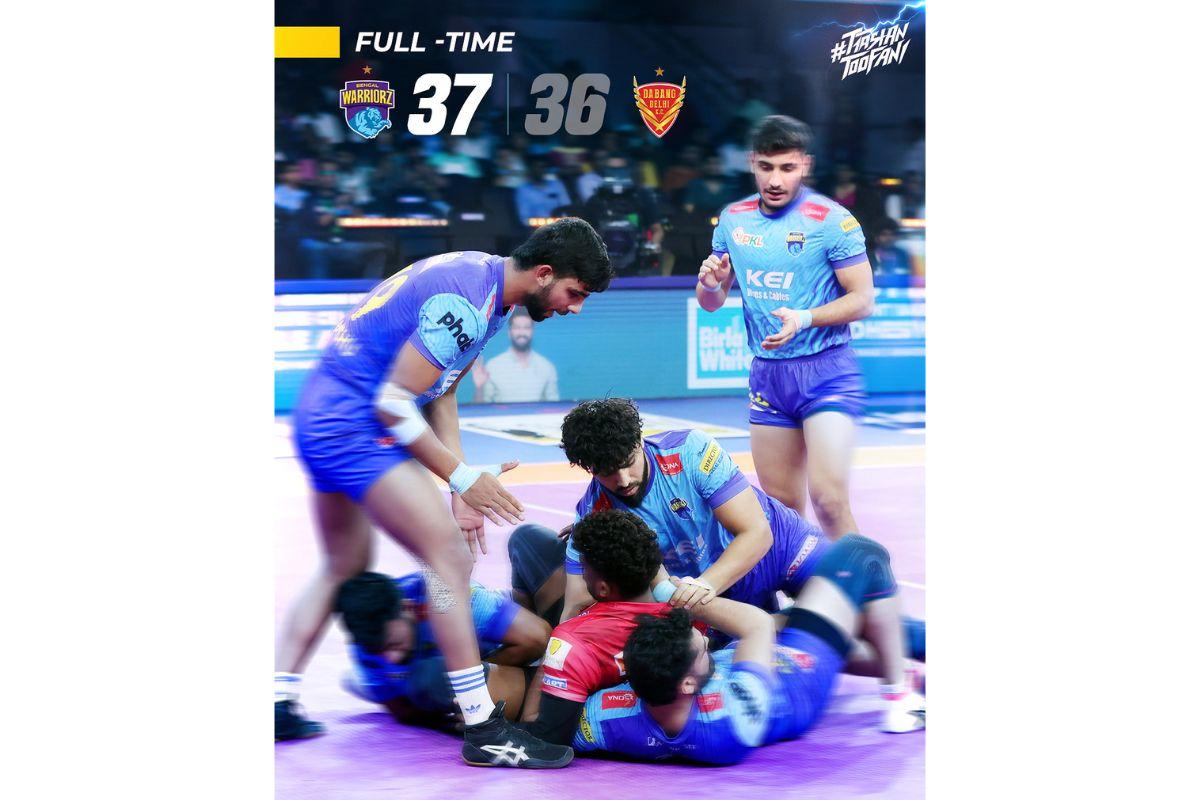 Bengal Warriorz vs Dabang Delhi