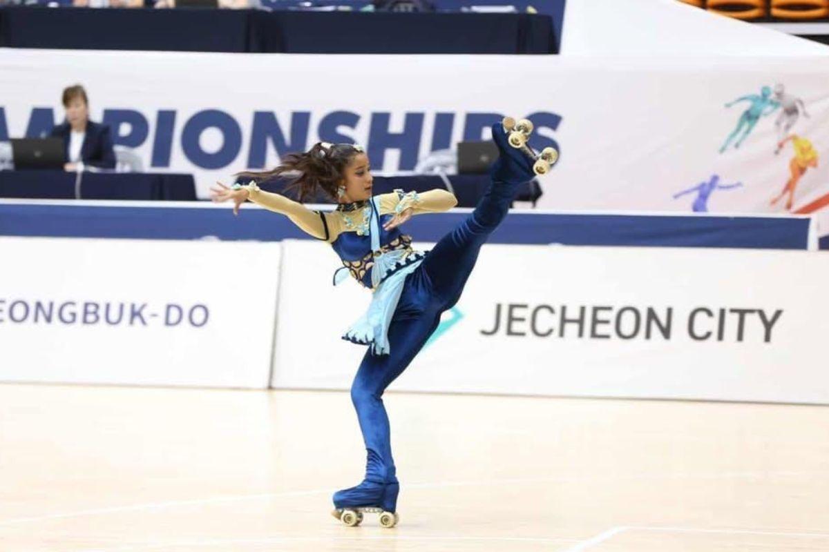 Naisha Mehta's interest in roller skating stemmed when she was just four and a half years old