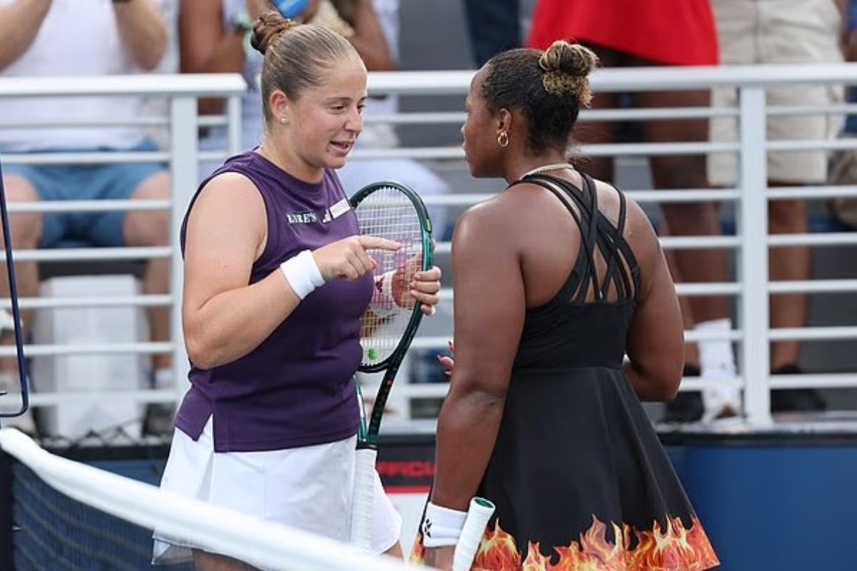 Jelena Ostapenko levelled a tirade of insults at Taylor Townsend after their match on August 27