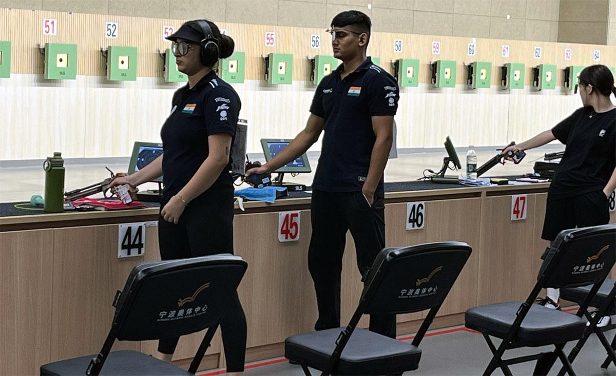 Rhythm Sangwan and Nishant Rawat Rhythm Sangwan and Nishant Rawat