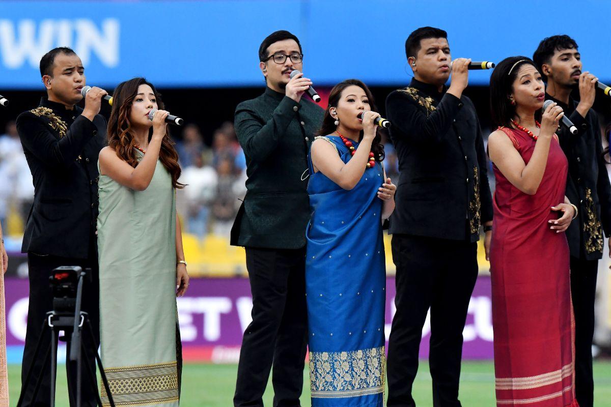 Members of the Shillong Chamber Choir perform