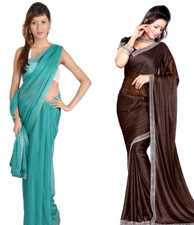 Amazing Collection Of Lycra Sarees Under Rs.399
