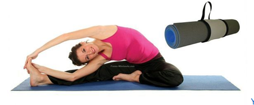 Yoga Exercise and Mats