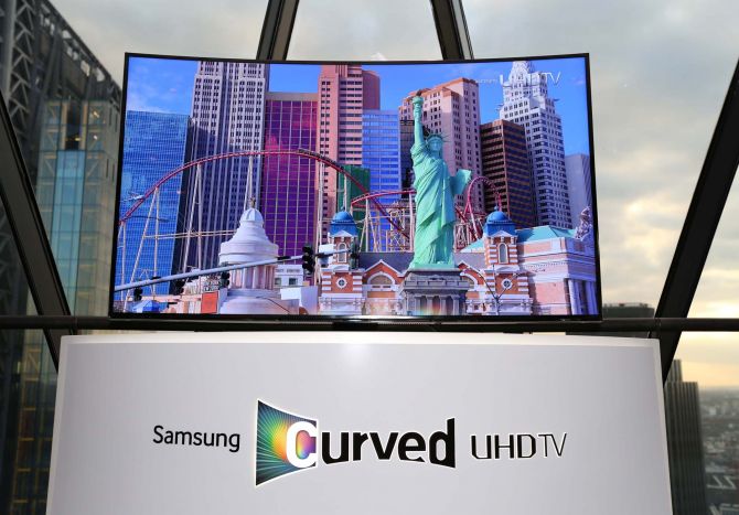 Samsung Curved Television
