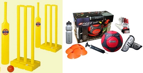 Cricket and Football Sets