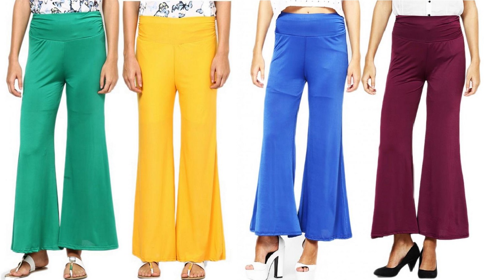 Pop Coloured Palazzo Pants