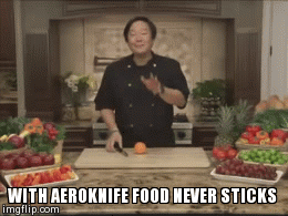 Aero Knife Aeroknife New Never Needs Sharpening Food Never Sticks