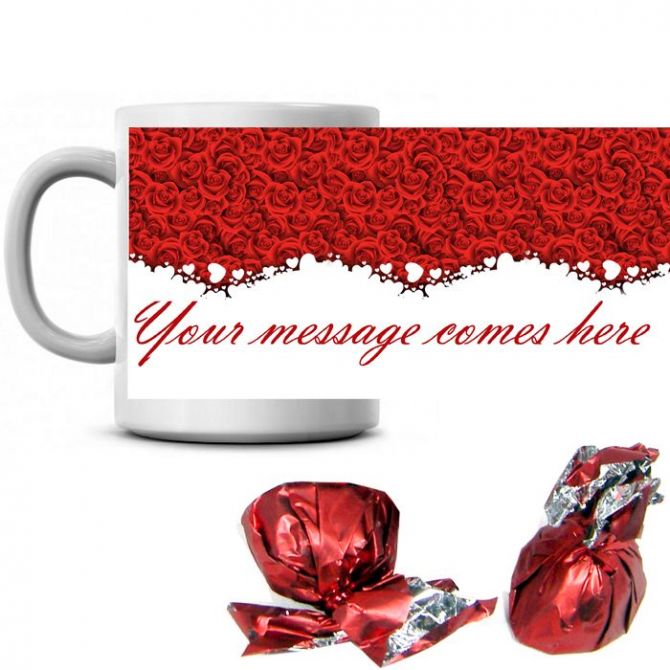 Personalied Red Mug A Perfect Gift For Your Valentine