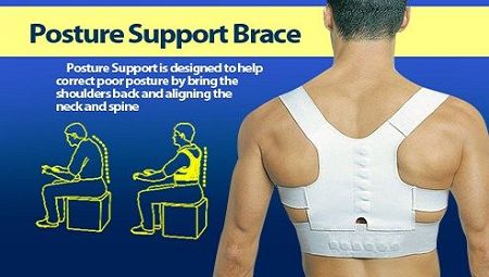 Magnetic posture support