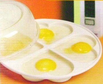 Microwave egg poacher