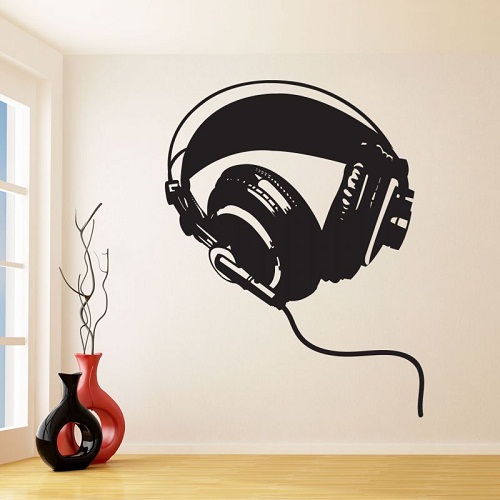 Music wall sticker