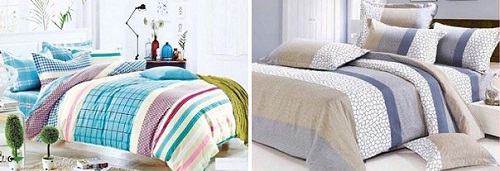 Stripes bed sheets