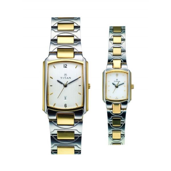 Titan Watch For Couple - Model No: Na19552955bm01