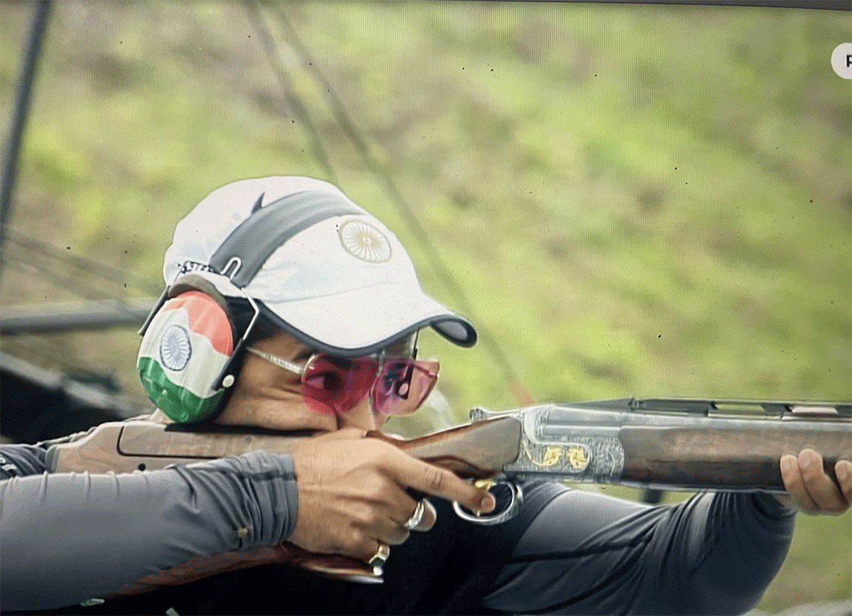 The 23-year-old Bhowneesh Mendiratta secured the Paris Olympics quota for the country after topping the second ranking round match with a brilliant 24 out of 25 hits at the ISSF Shotgun World Championship on Wednesday.